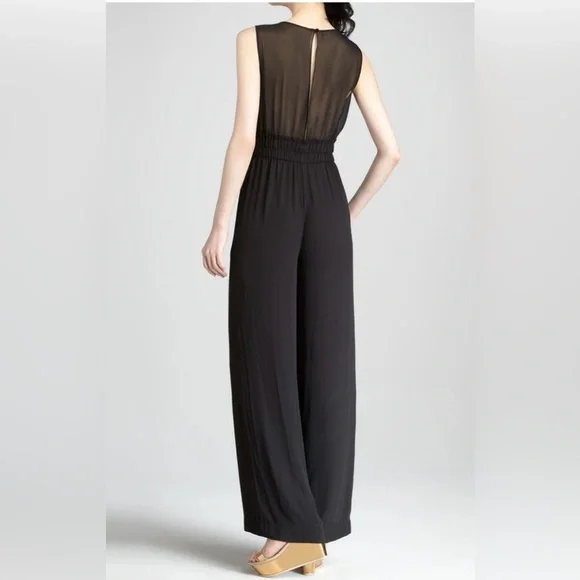 JUMPSUIT BCBG MAXAZRIA
BLACK KIARA SILK
SLEEVE - Picture 9 of 9